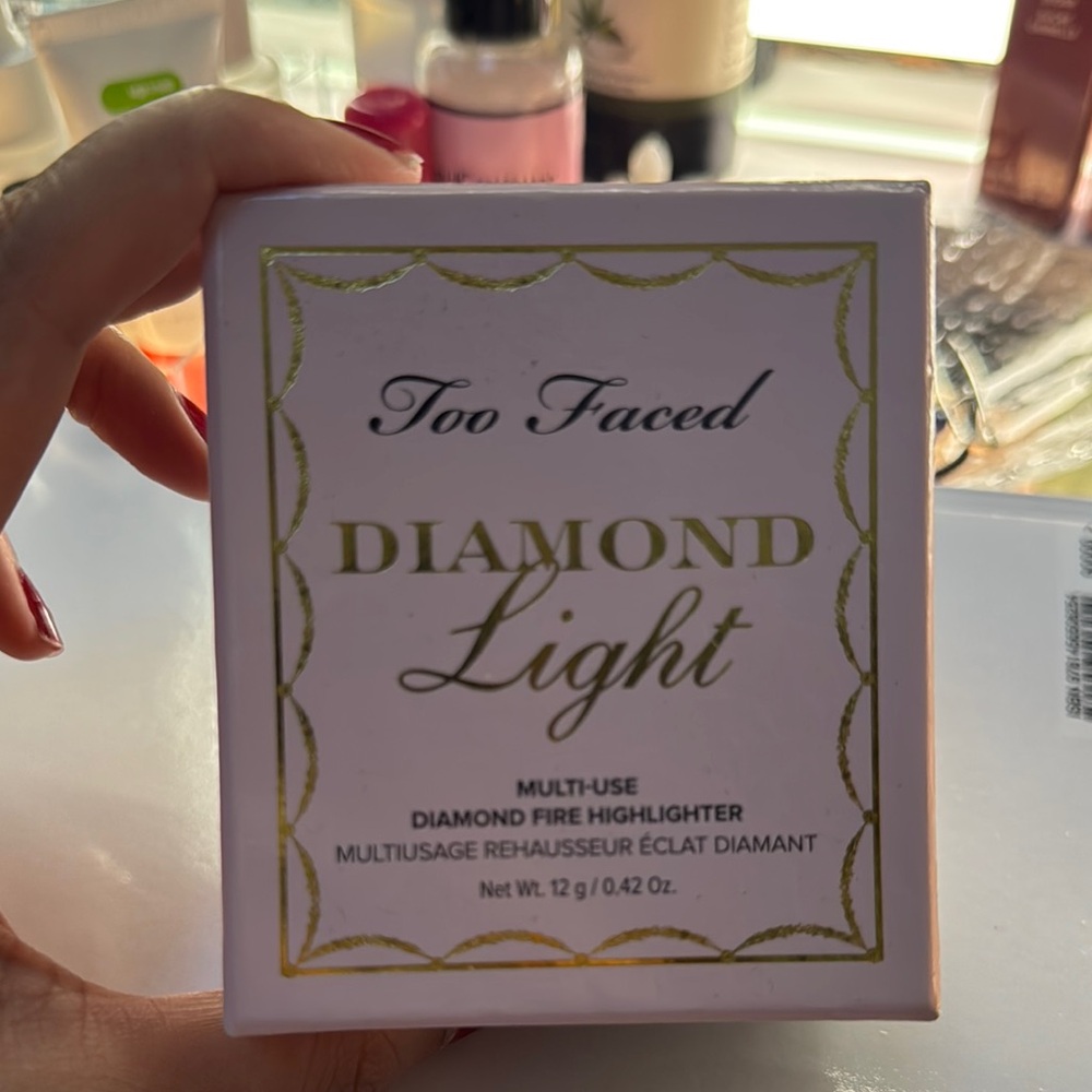 Too Faced Pink and Gold Highlighter Radiant Glow